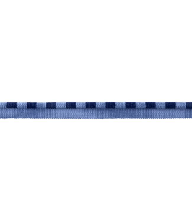 MDS Stripe Piping Trimming by Samuel & Sons Navy