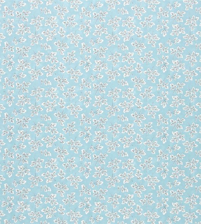 Meadow Leaf Fabric by Designers Guild Aqua