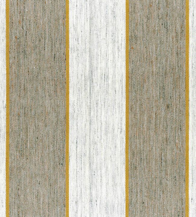 Meadow Stripe Fabric by Ian Mankin Wheat Field