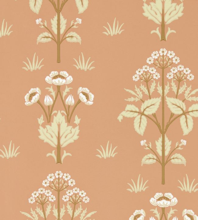 Meadow Sweet Wallpaper by Morris & Co Blush