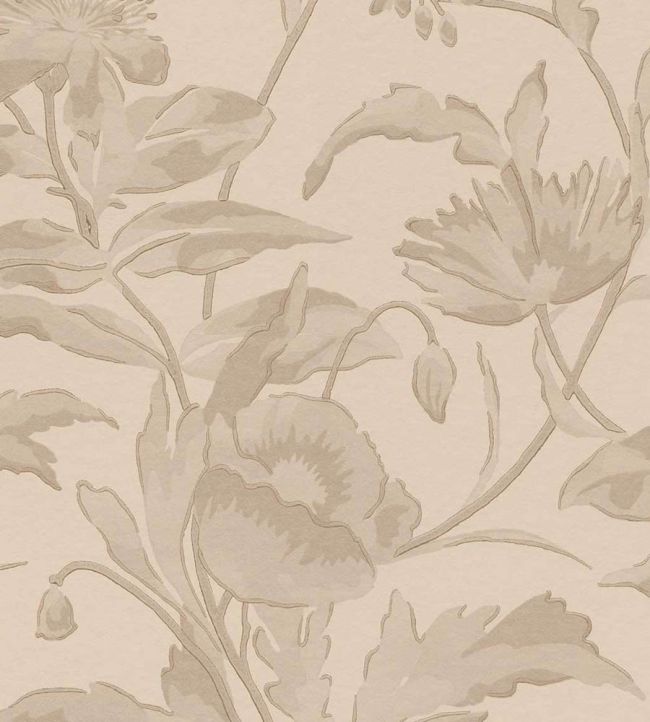Meandering Floral Wallpaper by Eijffinger Pink