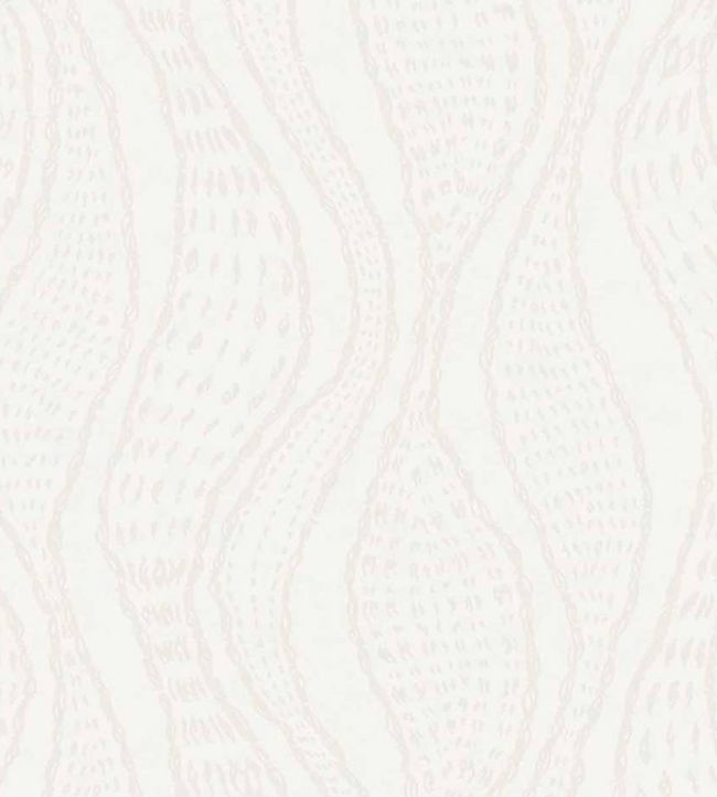 Meandering Lines Wallpaper by Eijffinger White