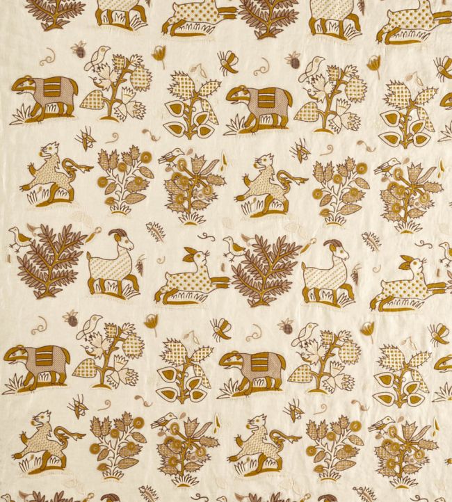 Medieval Embroidery Fabric by Sanderson Harvest