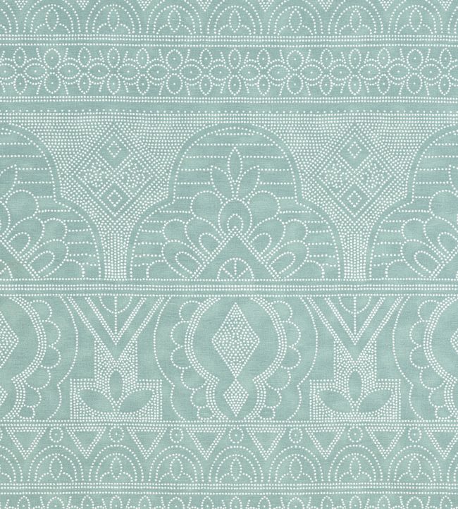 Medinas Fabric by Thibaut Seaglass