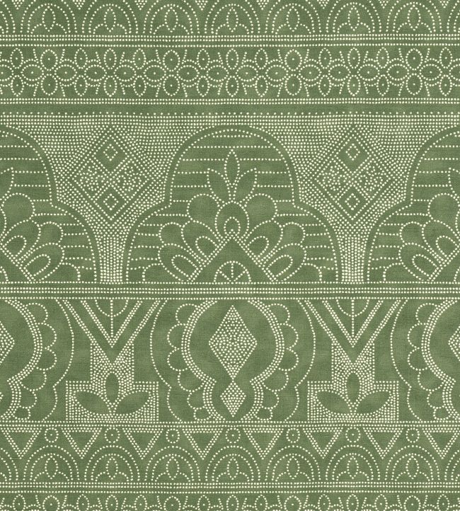 Medinas Fabric by Thibaut Spruce