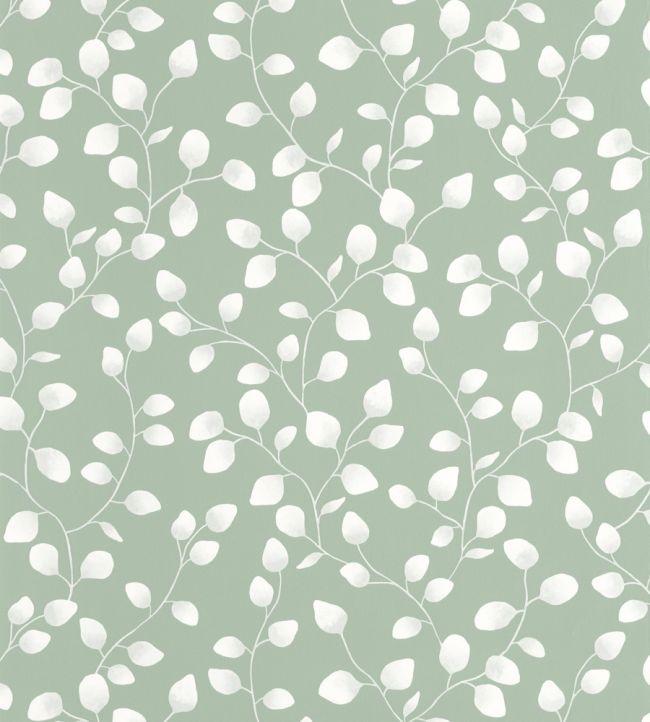 Melbourne Wallpaper by Caselio Vert De Gris