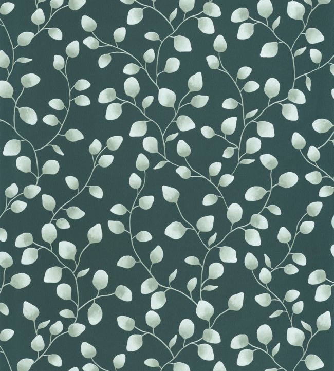 Melbourne Wallpaper by Caselio Vert Sapin