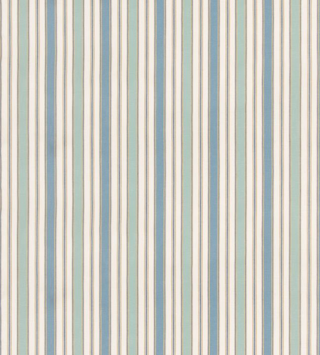 Melbourne Stripe Fabric by GP & J Baker Blue