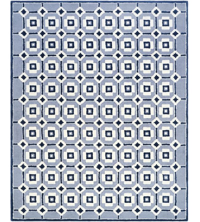 Livabliss Meredies rug Blue/White PRMR2300-23 Blue/White