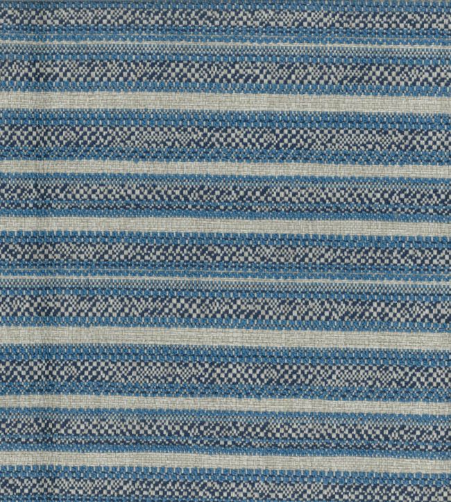 Meridian Stripe Fabric by Osborne & Little Indigo