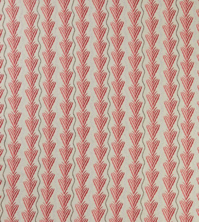 Meridor Fabric by Nina Campbell Red/Pink