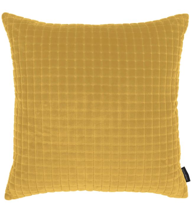 Merlon Cushion 50 x 50cm by Kirkby Design Custard