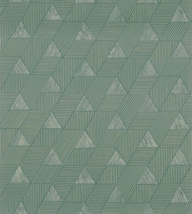 Meroe Wallpaper by Casamance Lichen/Dore