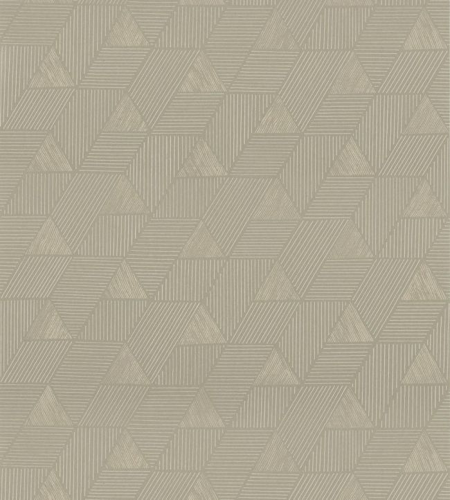 Meroe Wallpaper by Casamance Vert Cendre/Dore