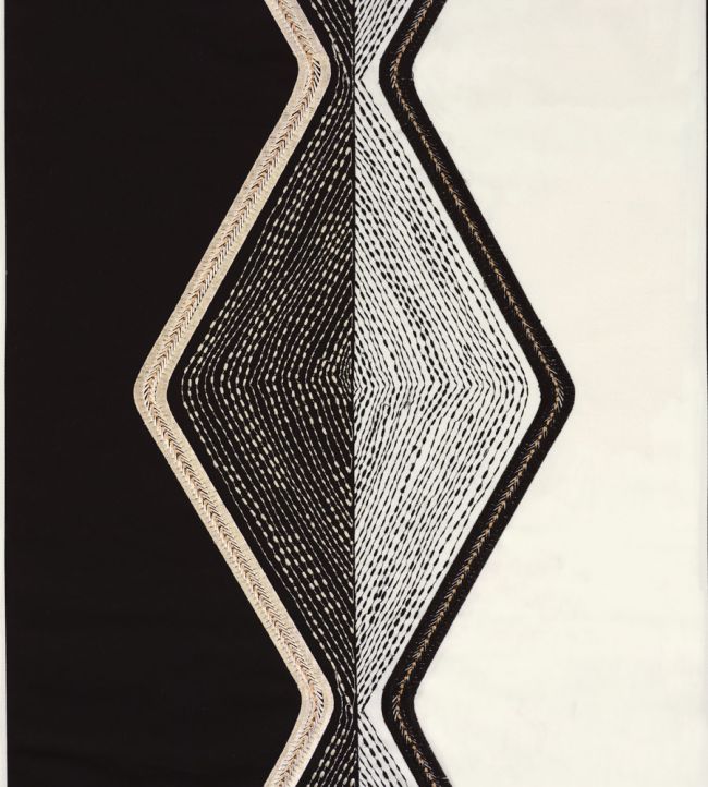 Mesa Fabric by Casamance Noir