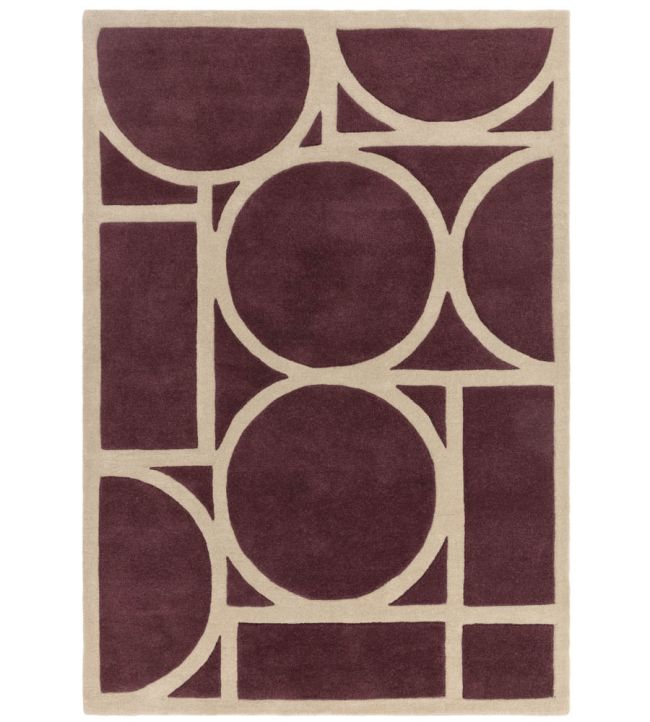 Asiatic Metro rug Plum METR120170PLUM Plum