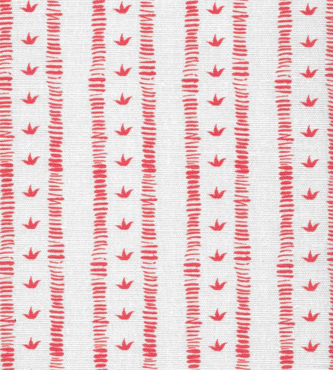Meuse Fabric by Kate Medlicott Pink Raspberry