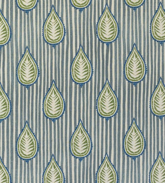 Midhurst Fabric by Titley and Marr Royal Persian & Emerald