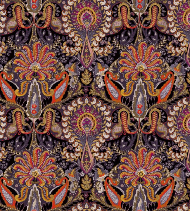 Midi Kashmir Fabric by Arley House Fig