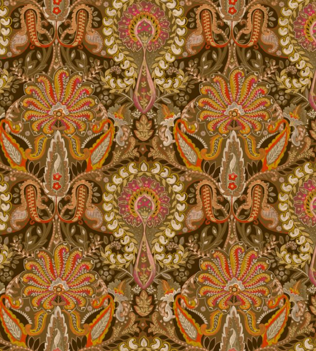 Midi Kashmir Fabric by Arley House Saffron