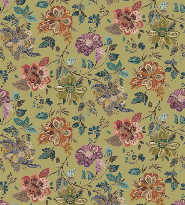 Midi Paridisa Fabric by Arley House Caraway