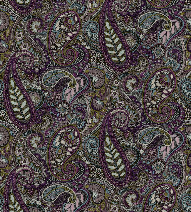 Midi Pashmina Fabric by Arley House Jacaranda