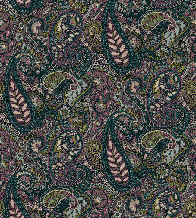 Midi Pashmina Fabric by Arley House Teal