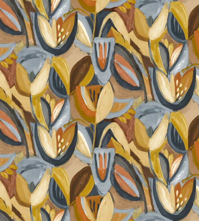Midi Tulpen Fabric by Arley House Cove