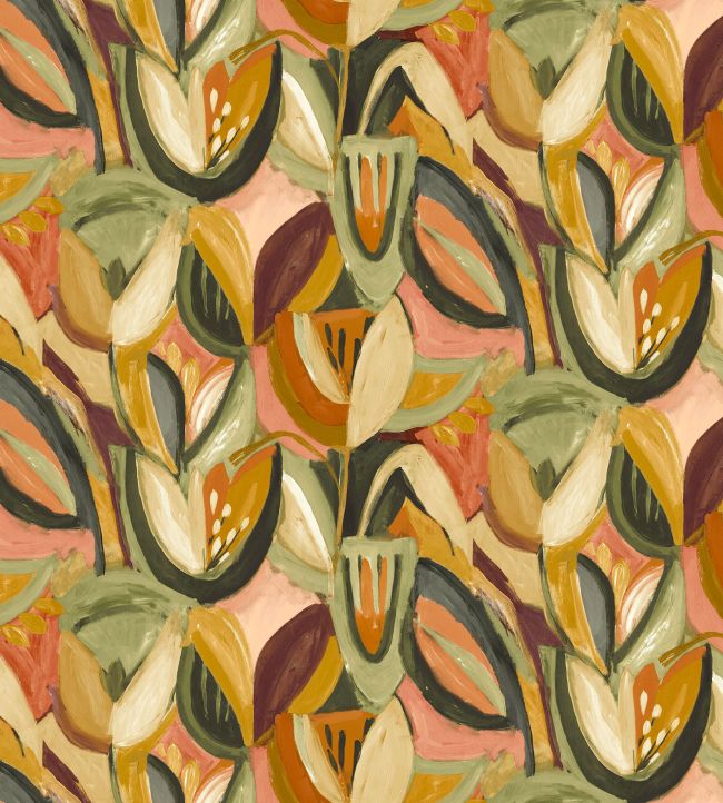 Midi Tulpen Fabric by Arley House Mango
