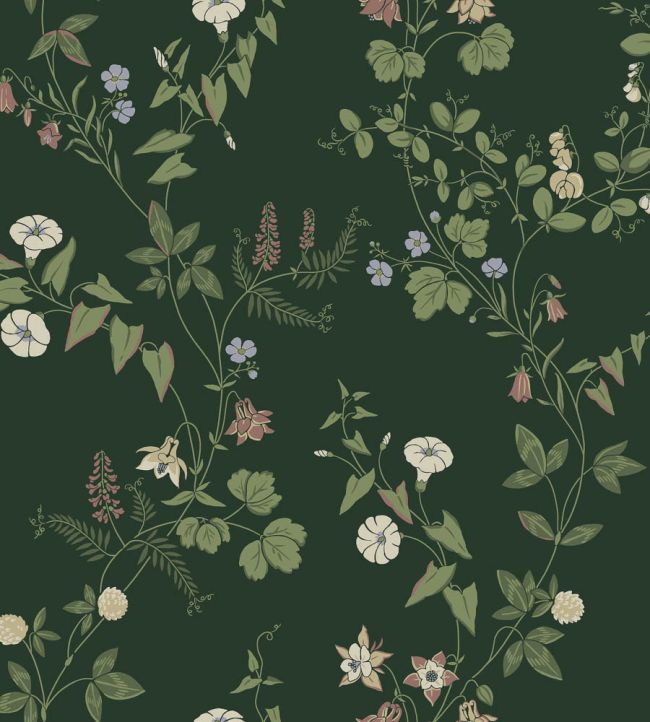 Midsummer Eve Wallpaper by Borastapeter Moss