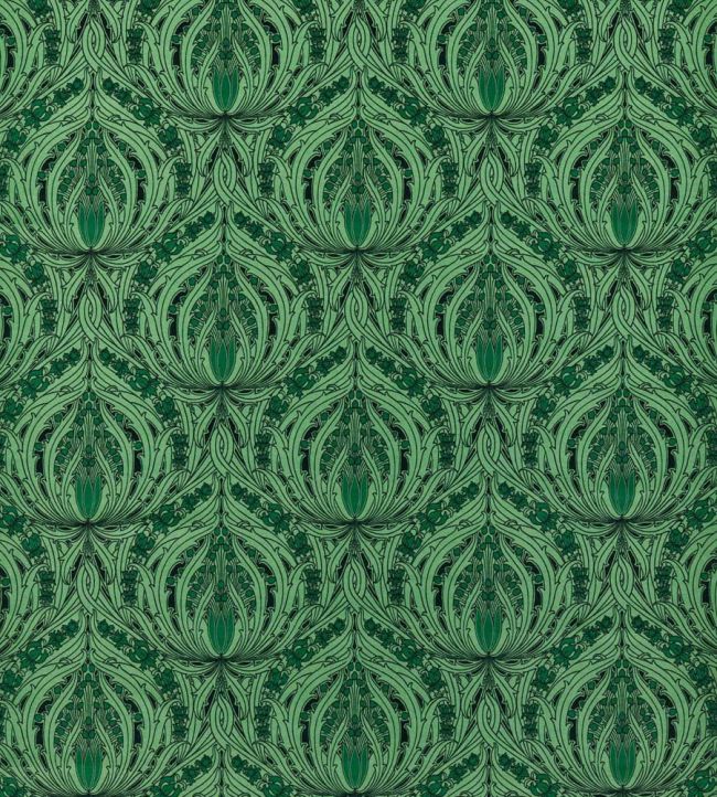 Mildmay Fabric by Sanderson Goblin Green