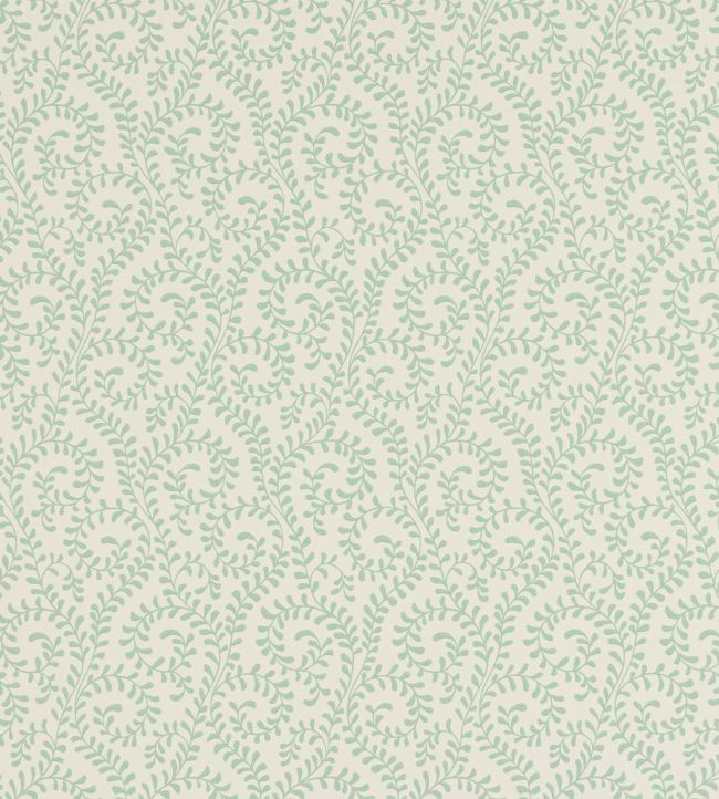 Millie Wallpaper by Jane Churchill Aqua