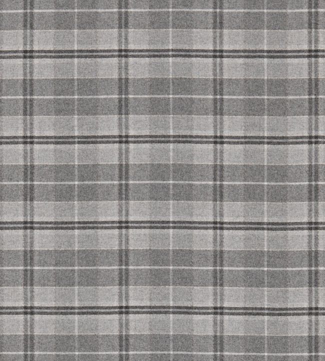 Milton Fabric by Sanderson Charcoal/Flint