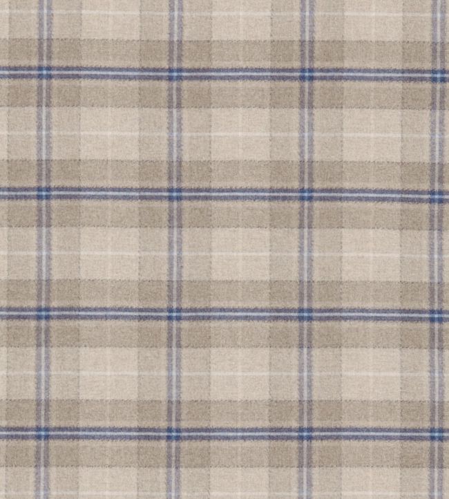 Milton Fabric by Sanderson Indigo/Stone
