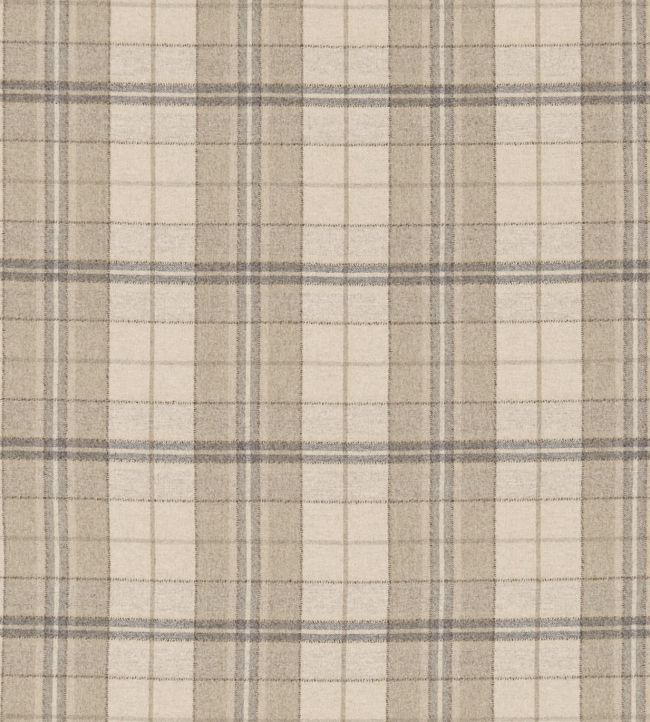 Milton Fabric by Sanderson Linen/Pebble