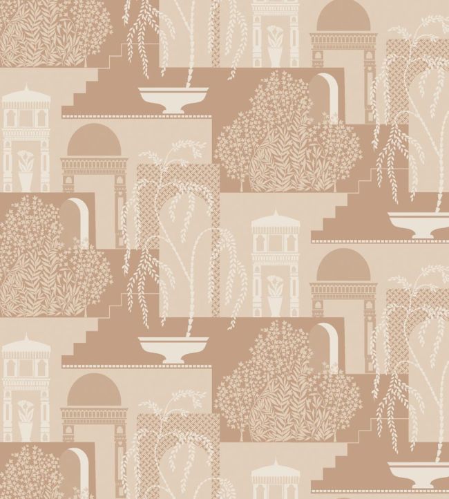 Mimi Wallpaper by Borastapeter Orange
