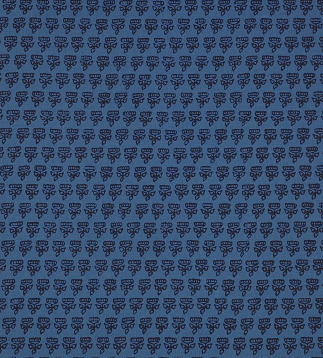 Mimi Fabric by Thibaut Navy