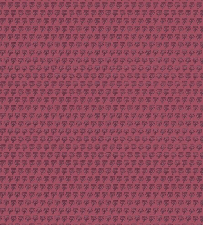 Mimi Wallpaper by Thibaut Raspberry