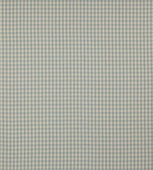 Minack Check Fabric by Colefax and Fowler Pale Blue