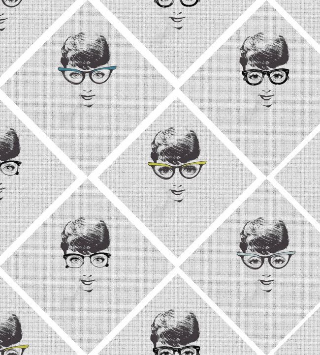 Female Illusion Wallpaper by MINDTHEGAP Mono