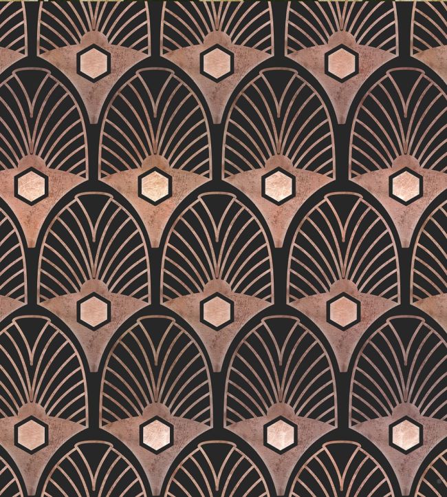 Obsession Wallpaper by MINDTHEGAP Black,Copper
