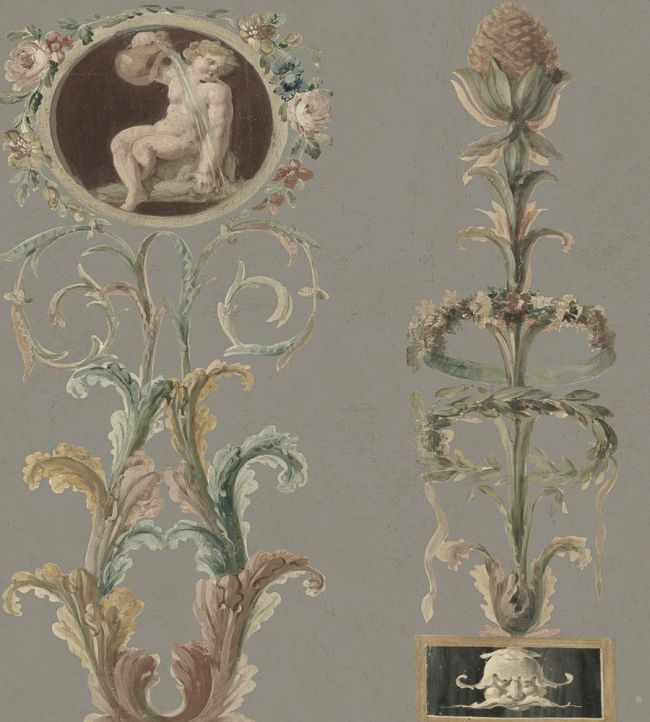 Pilasters Wallpaper by MINDTHEGAP Beige,Brown
