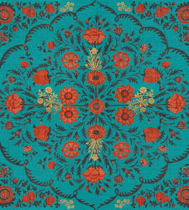 Hindu Bloom Wallpaper by MINDTHEGAP Topaz