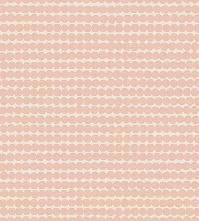 Mini Rasymatto Wallpaper by Marimekko Pink