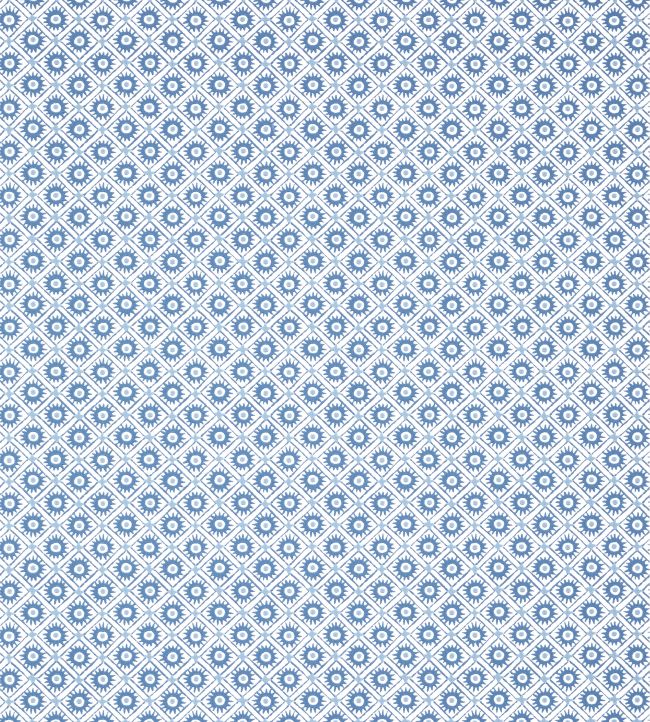 Mini Sun Wallpaper by Anna French Navy