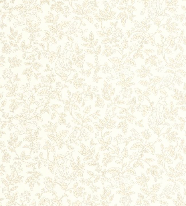 Mini Wood Wallpaper by Caselio Beige