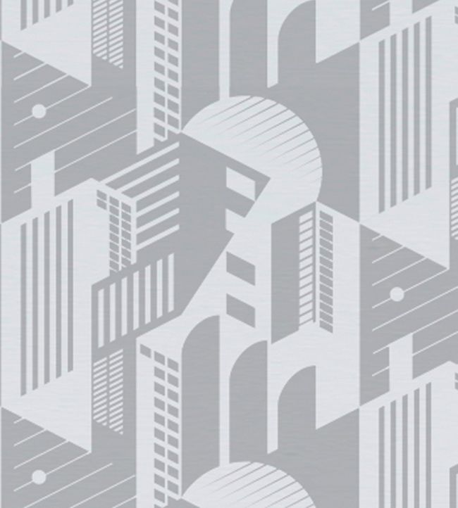 Bauhaus Wallpaper by Mini Moderns Concrete