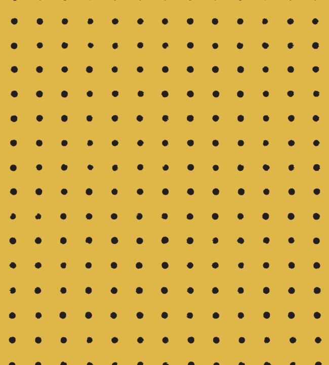 Peggy Wallpaper by Mini Moderns Mustard