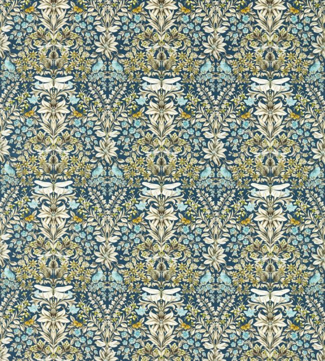 Mirabell Fabric by Clarke & Clarke Midnight