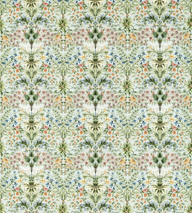 Mirabell Fabric by Clarke & Clarke Seaglass